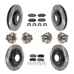 Transit Auto KBB-115864 Wheel Bearing and Hub Assembly for 2016-2019 Kia Optima - Front and Rear product image