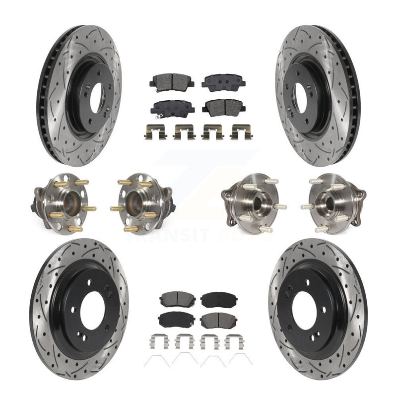 Transit Auto KBB-115864 Wheel Bearing and Hub Assembly for 2016-2019 Kia Optima - Front and Rear product image