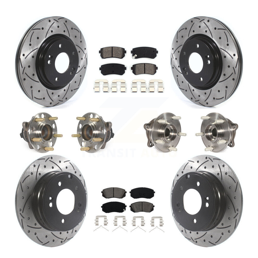 Transit Auto KBB-115866 Wheel Bearing and Hub Assembly for 2015-2016 Hyundai Sonata - Front and Rear product image