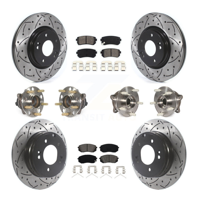 Transit Auto KBB-115866 Wheel Bearing and Hub Assembly for 2015-2016 Hyundai Sonata - Front and Rear product image