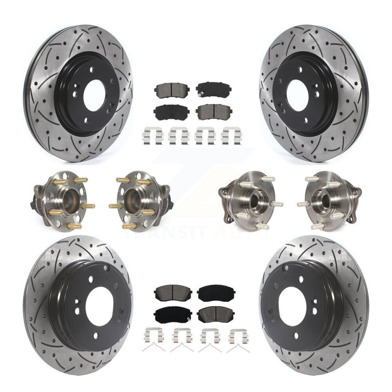 Transit Auto KBB-115867 Wheel Bearing and Hub Assembly for 2016-2019 Kia Optima - Front and Rear product image
