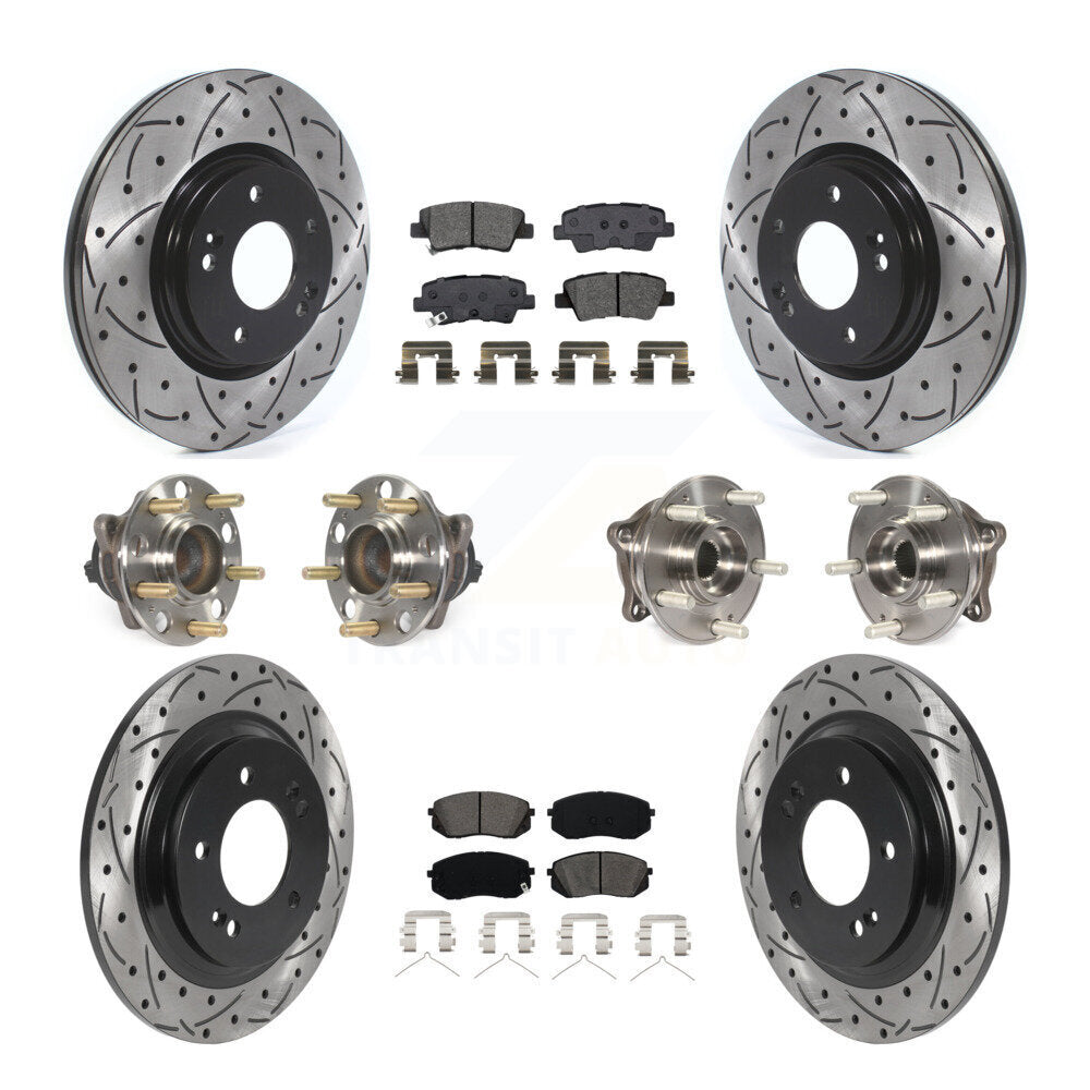 Transit Auto KBB-115868 Wheel Bearing and Hub Assembly for 2017-2019 Kia Optima - Front and Rear product image