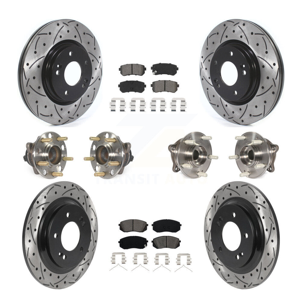 Transit Auto KBB-115869 Wheel Bearing and Hub Assembly for 2016 Kia Optima - Front and Rear product image