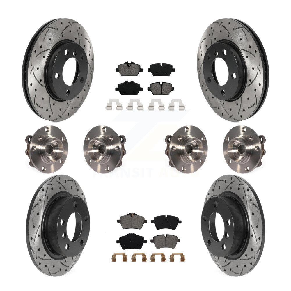 Transit Auto KBB-115873 Wheel Bearing and Hub Assembly for 2011 Mini Cooper Countryman - Front and Rear product image