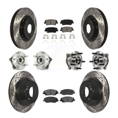 Transit Auto KBB-115877 Wheel Bearing and Hub Assembly for 2017-2019 Hyundai Santa Fe, Hyundai Santa Fe XL - Front and Rear product image