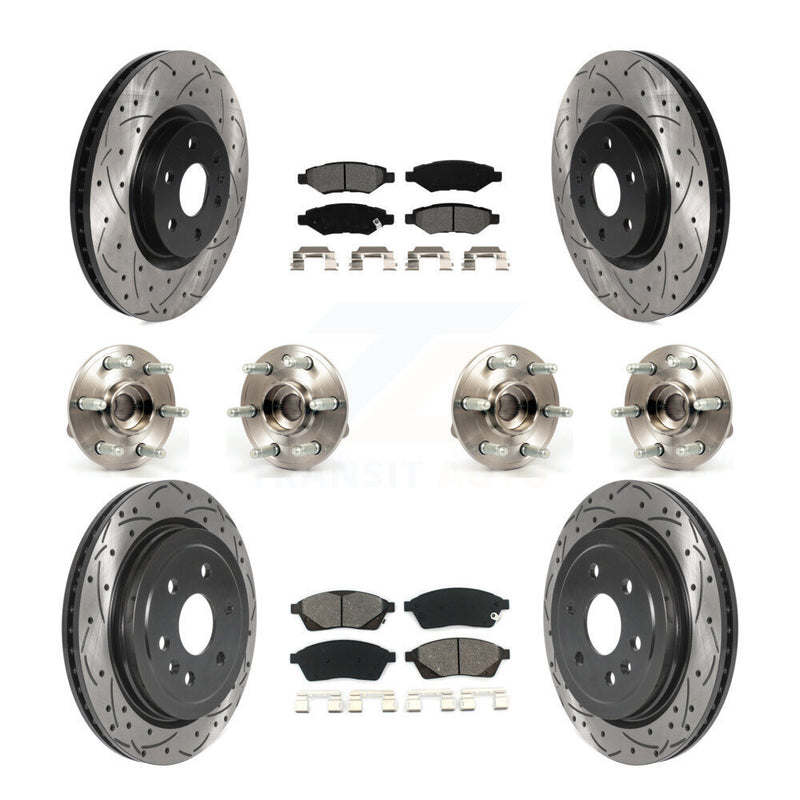 Transit Auto KBB-115880 Wheel Bearing and Hub Assembly for 2010-2016 Saab 9-4X, Cadillac SRX - Front and Rear product image