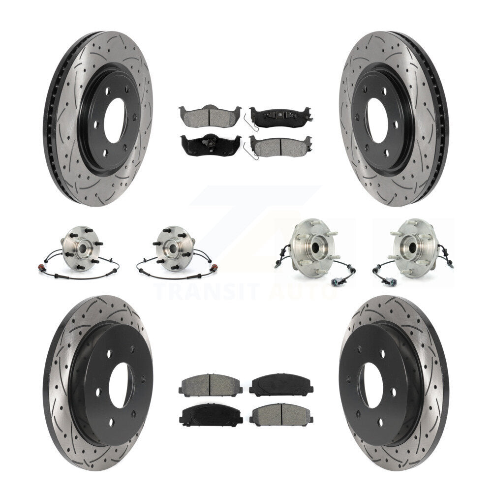 Transit Auto KBB-115882 Wheel Bearing and Hub Assembly for 2007 INFINITI QX56 - Front and Rear product image