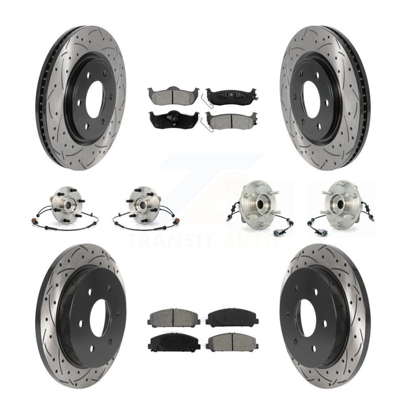 Transit Auto KBB-115882 Wheel Bearing and Hub Assembly for 2007 INFINITI QX56 - Front and Rear product image
