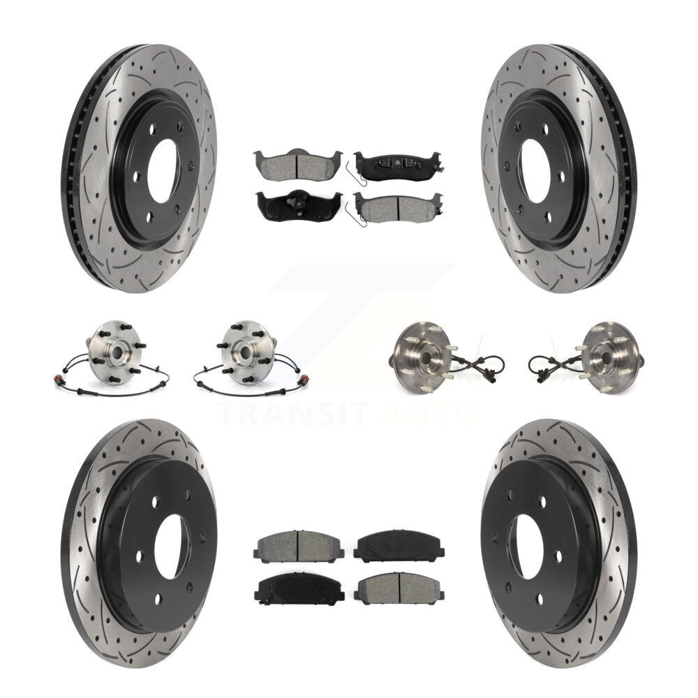 Transit Auto KBB-115884 Wheel Bearing and Hub Assembly for 2012-2015 Nissan Armada - Front and Rear product image