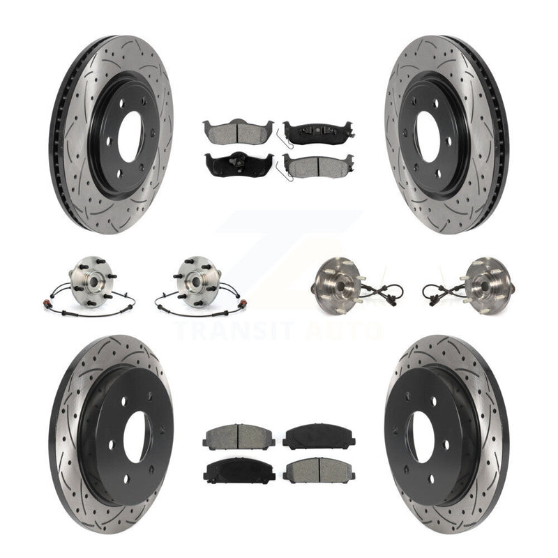 Transit Auto KBB-115884 Wheel Bearing and Hub Assembly for 2012-2015 Nissan Armada - Front and Rear product image