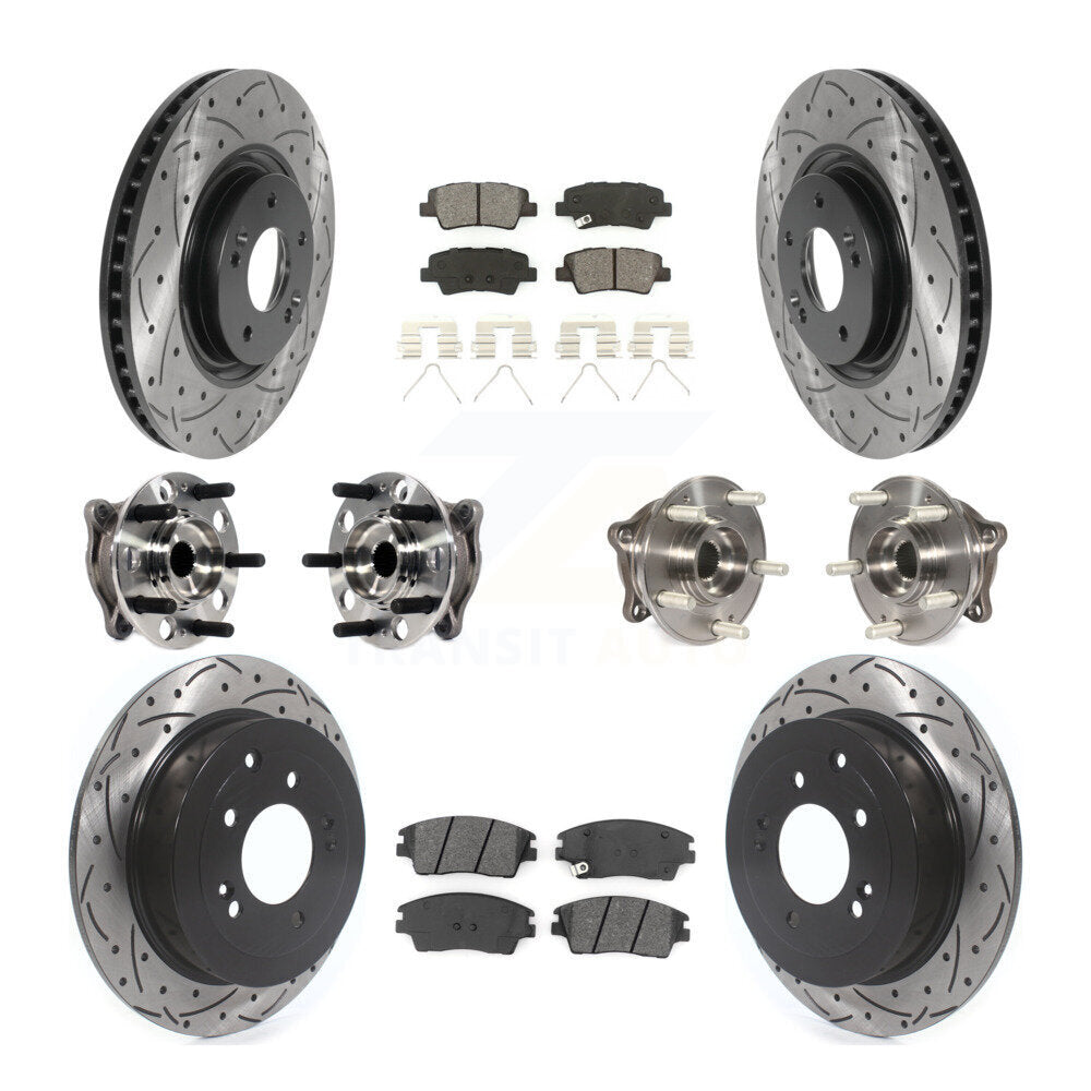 Transit Auto KBB-115889 Wheel Bearing and Hub Assembly for 2017-2022 Kia Sportage - Front and Rear product image