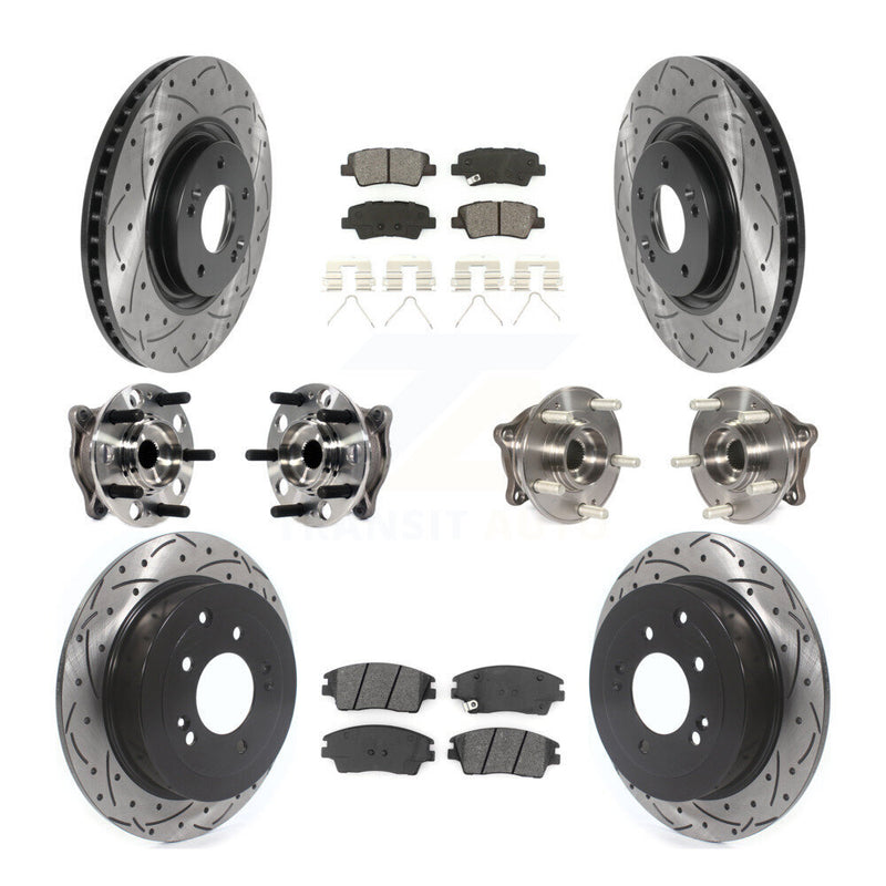 Transit Auto KBB-115889 Wheel Bearing and Hub Assembly for 2017-2022 Kia Sportage - Front and Rear product image