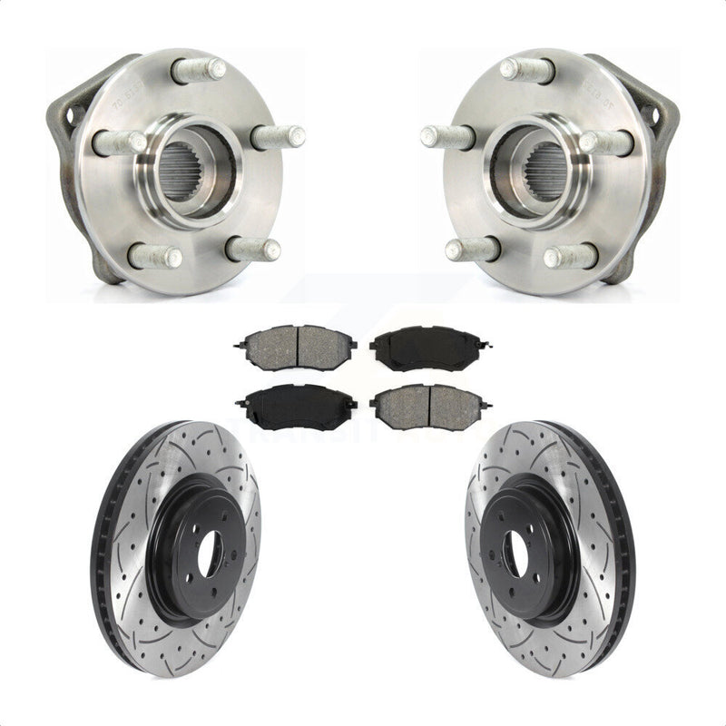 Transit Auto KBB-115894 Wheel Bearing and Hub Assembly for 2005-2014 Subaru Forester, Subaru Legacy, Subaru Outback - Front product image