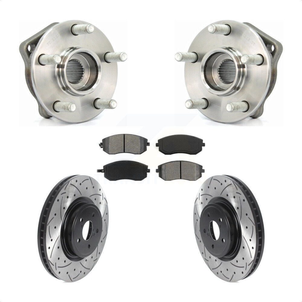 Transit Auto KBB-115895 Wheel Bearing and Hub Assembly for 2005-2006 Subaru Legacy - Front product image