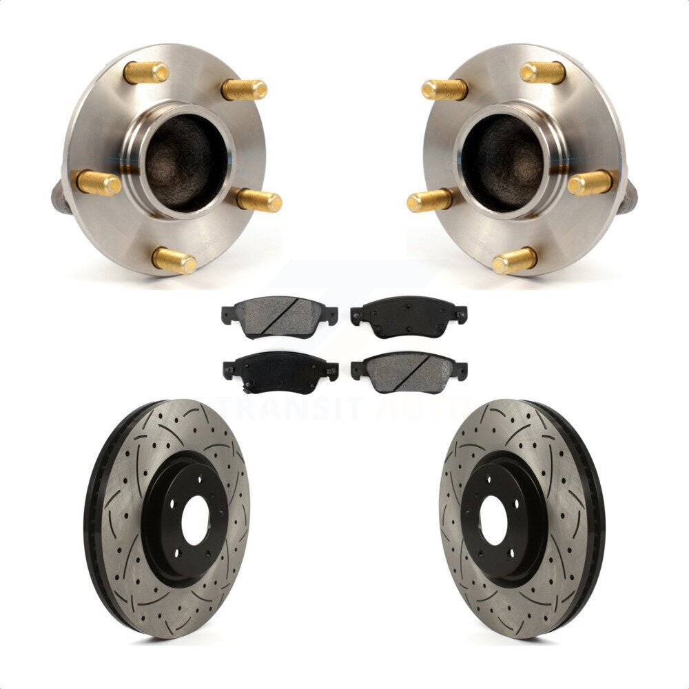 Transit Auto KBB-115896 Wheel Bearing and Hub Assembly for 2007 INFINITI G35 - Front product image