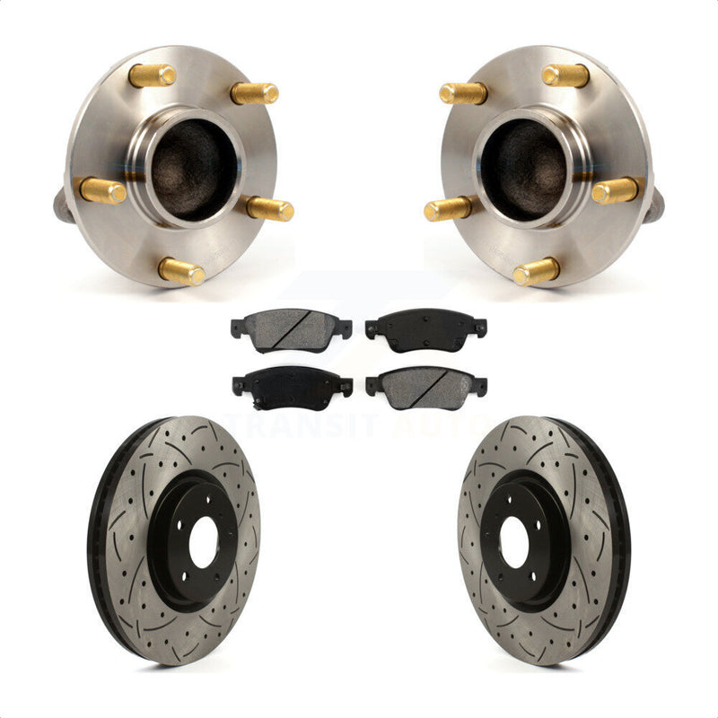 Transit Auto KBB-115896 Wheel Bearing and Hub Assembly for 2007 INFINITI G35 - Front product image