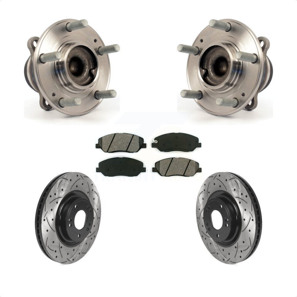 Transit Auto KBB-115897 Wheel Bearing and Hub Assembly for 2012 Hyundai Genesis - Front product image