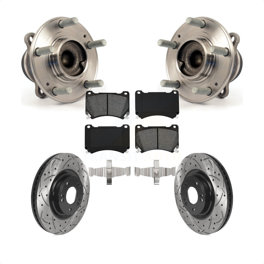 Transit Auto KBB-115898 Wheel Bearing and Hub Assembly for 2009-2014 Hyundai Genesis - Front product image