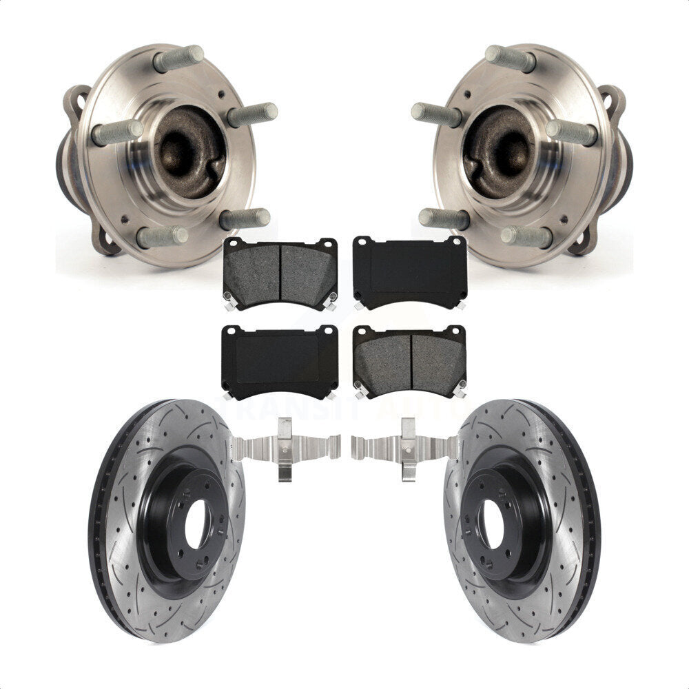 Transit Auto KBB-115899 Wheel Bearing and Hub Assembly for 2011-2014 Hyundai Genesis, Hyundai Equus - Front product image