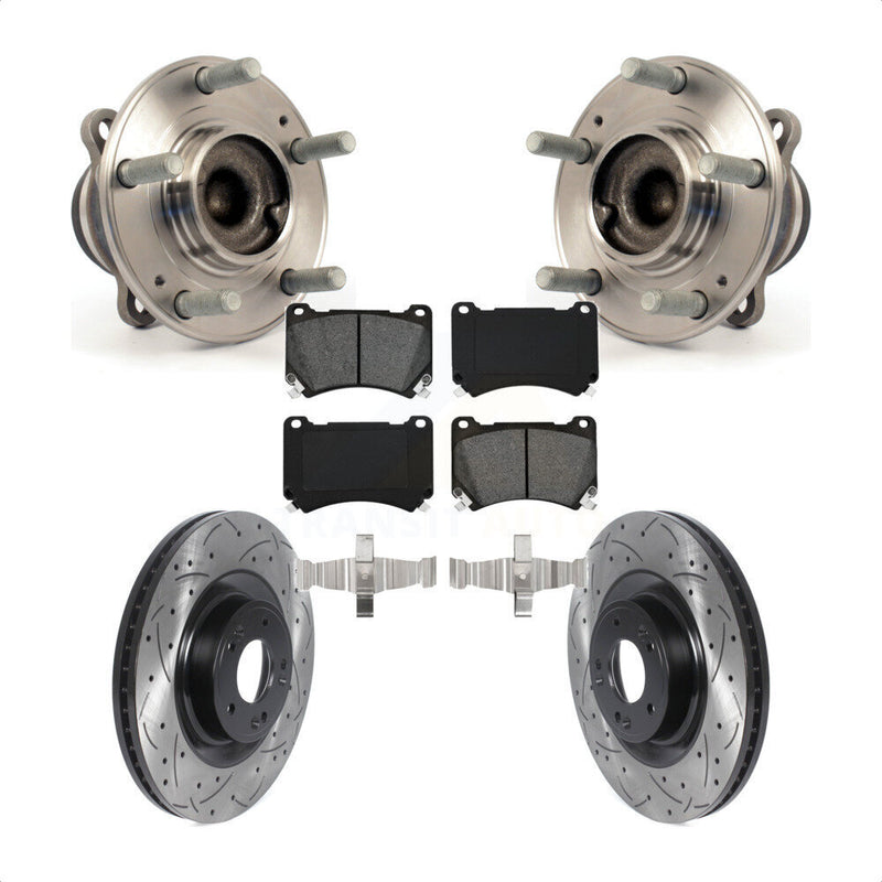 Transit Auto KBB-115899 Wheel Bearing and Hub Assembly for 2011-2014 Hyundai Genesis, Hyundai Equus - Front product image