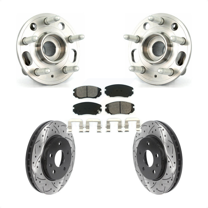 Transit Auto KBB-115900 Wheel Bearing and Hub Assembly for 2011-2017 Chevrolet Malibu Limited, Chevrolet Malibu, Buick LaCrosse & more - Front product image