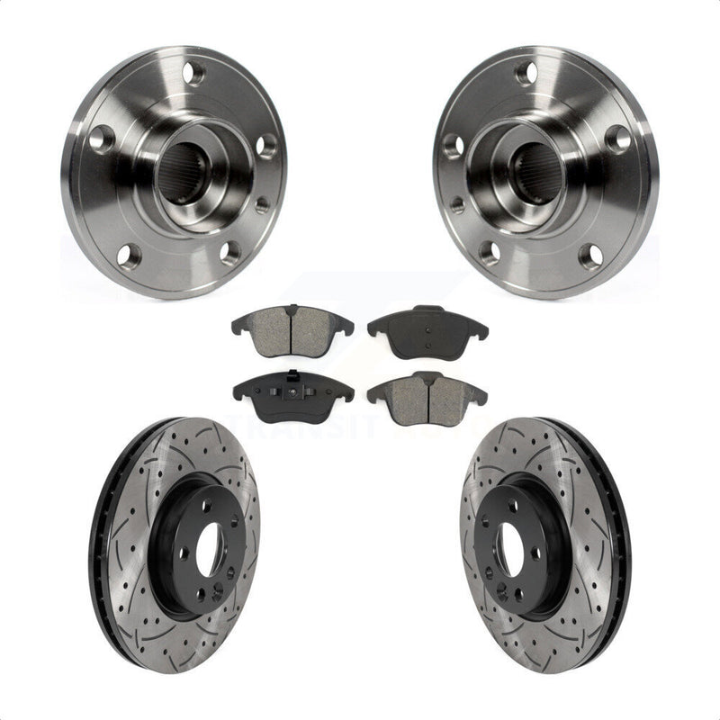 Transit Auto KBB-115908 Wheel Bearing and Hub Assembly for 2007-2018 Volvo S60, Volvo S80, Volvo V60 & more - Front product image