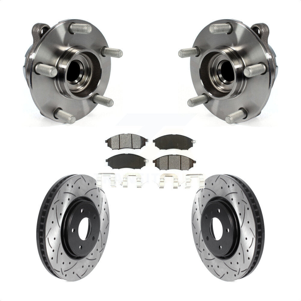 Transit Auto KBB-115909 Wheel Bearing and Hub Assembly for 2006-2013 INFINITI FX37, INFINITI FX35 - Front product image