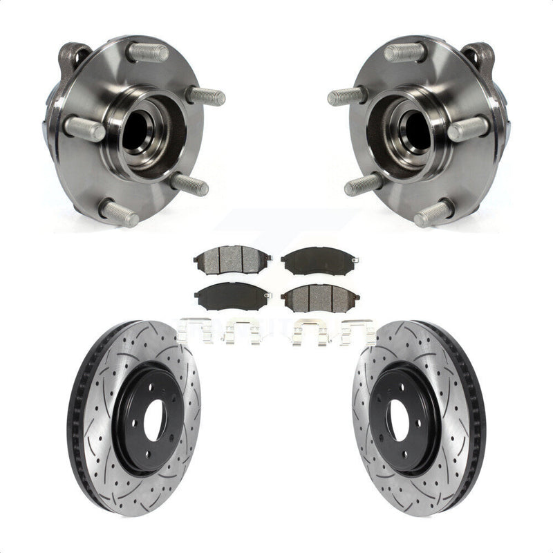 Transit Auto KBB-115909 Wheel Bearing and Hub Assembly for 2006-2013 INFINITI FX37, INFINITI FX35 - Front product image