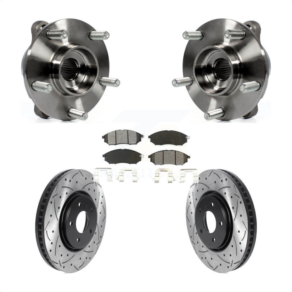Transit Auto KBB-115911 Wheel Bearing and Hub Assembly for 2006-2013 INFINITI FX37, INFINITI FX35, INFINITI FX45 - Front product image