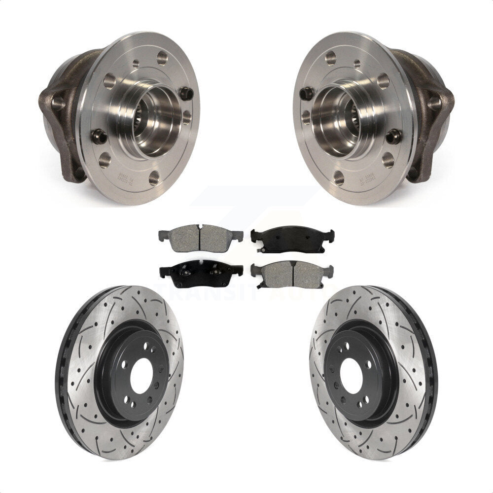 Transit Auto KBB-115913 Wheel Bearing and Hub Assembly for 2012-2018 Mercedes-Benz GLE300d, Mercedes-Benz GLE350, Mercedes-Benz ML250 & more - Front product image