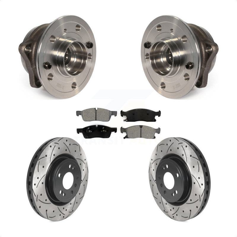 Transit Auto KBB-115913 Wheel Bearing and Hub Assembly for 2012-2018 Mercedes-Benz GLE300d, Mercedes-Benz GLE350, Mercedes-Benz ML250 & more - Front product image