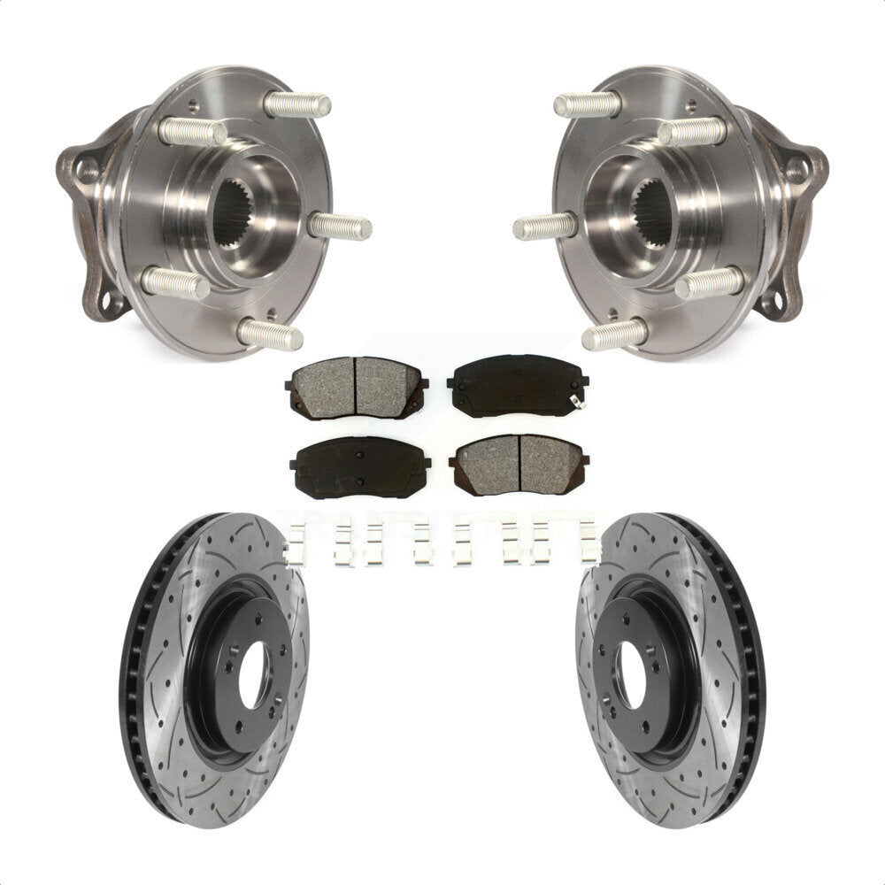 Transit Auto KBB-115914 Wheel Bearing and Hub Assembly for 2015-2016 Hyundai Tucson, Kia Cadenza, Hyundai Sonata - Front product image