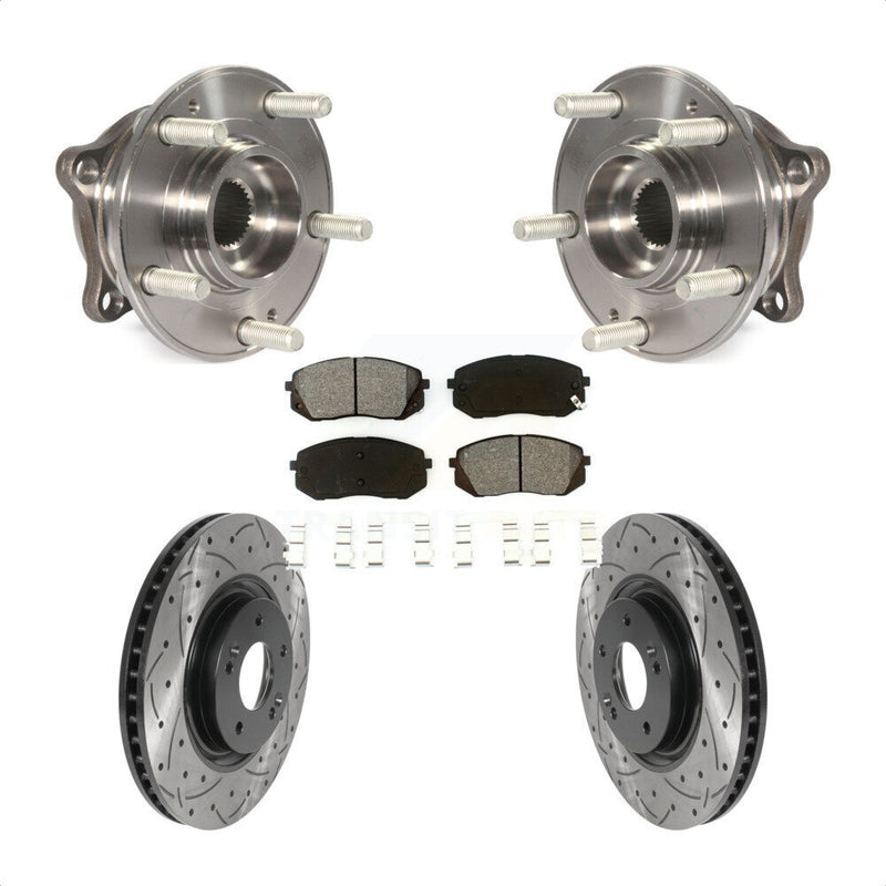 Transit Auto KBB-115914 Wheel Bearing and Hub Assembly for 2015-2016 Hyundai Tucson, Kia Cadenza, Hyundai Sonata - Front product image