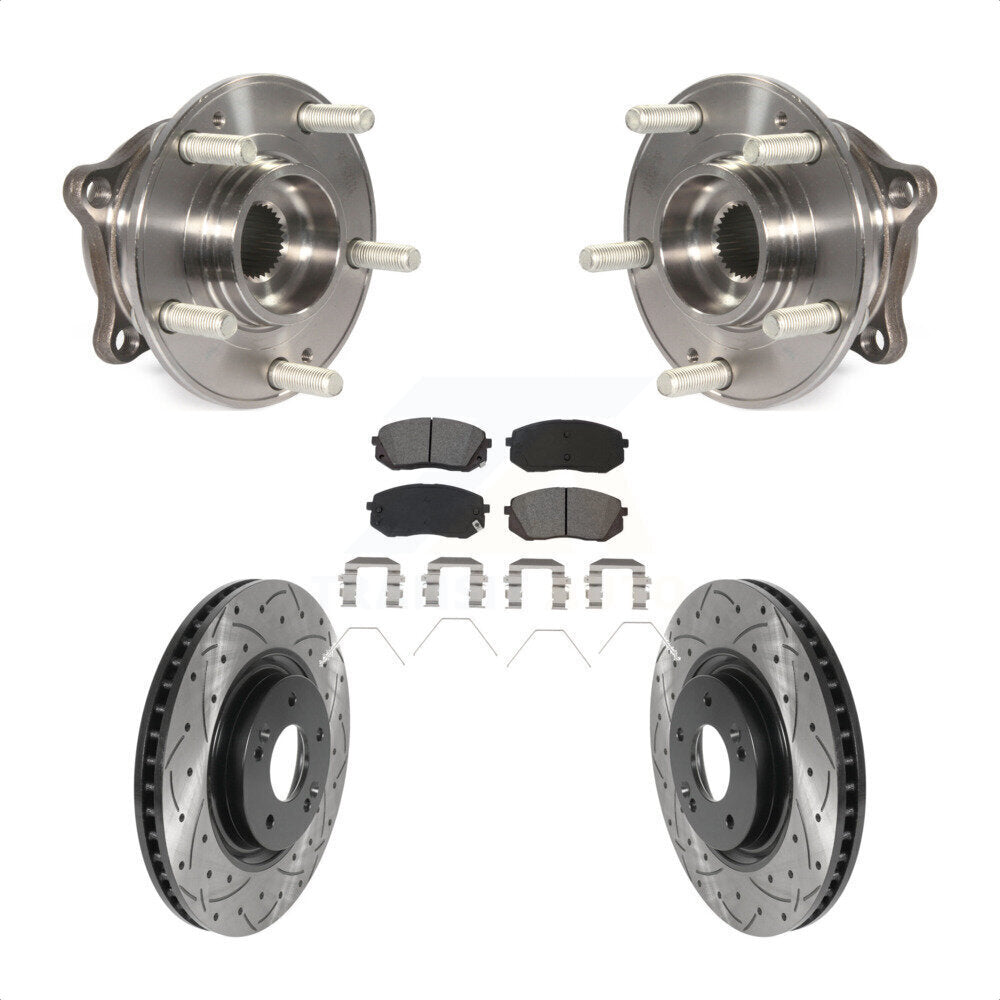 Transit Auto KBB-115916 Wheel Bearing and Hub Assembly for 2016-2020 Kia Optima, Hyundai Sonata - Front product image