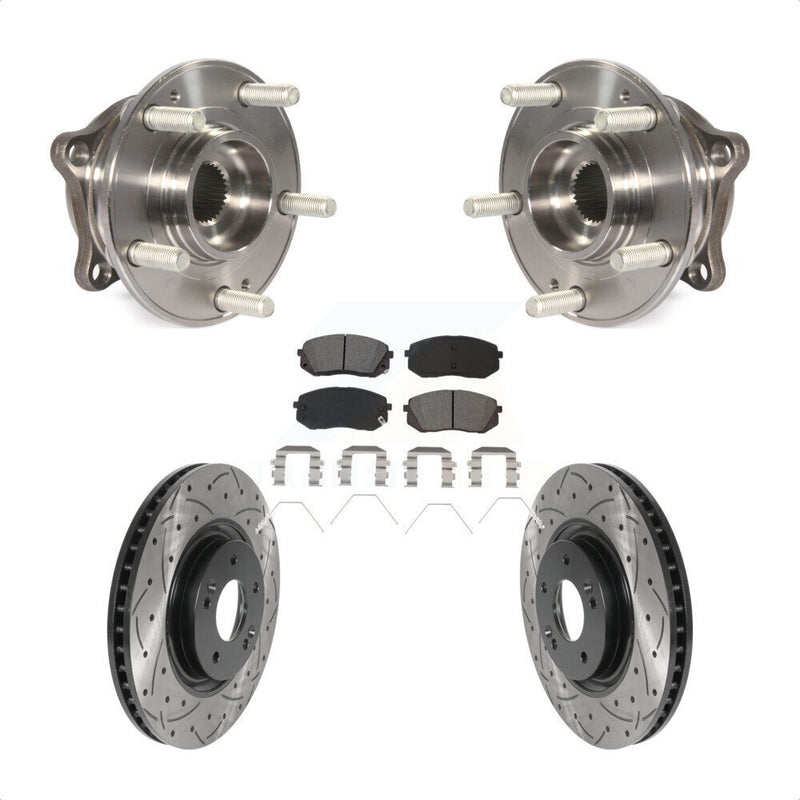 Transit Auto KBB-115916 Wheel Bearing and Hub Assembly for 2016-2020 Kia Optima, Hyundai Sonata - Front product image