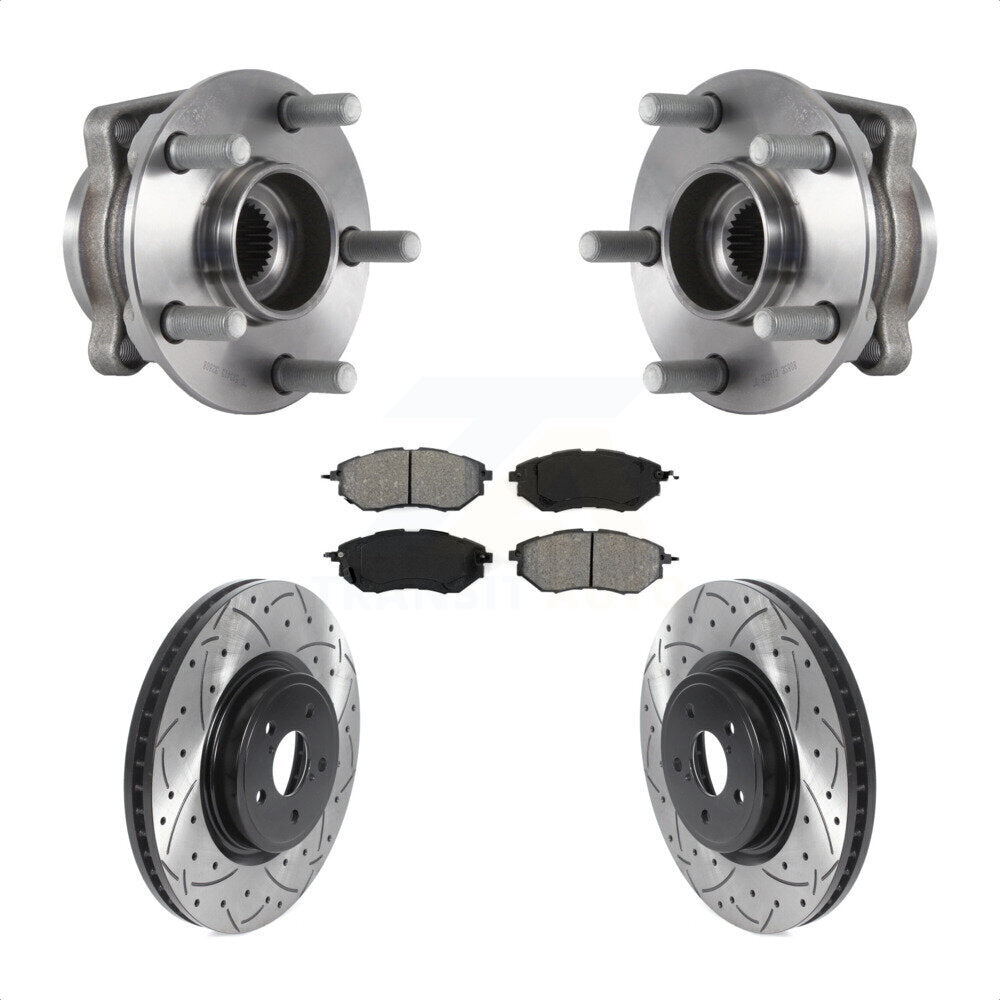 Transit Auto KBB-115917 Wheel Bearing and Hub Assembly for 2014-2018 Subaru Forester - Front product image