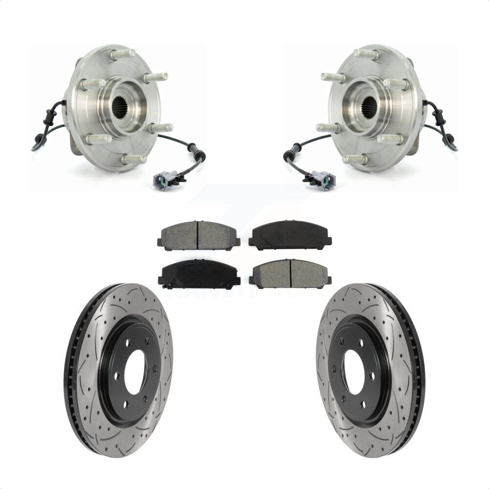 Transit Auto KBB-115920 Wheel Bearing and Hub Assembly for 2007 INFINITI QX56 - Front product image