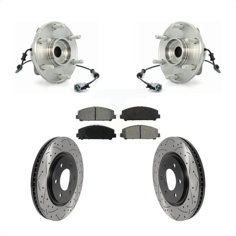 Transit Auto KBB-115920 Wheel Bearing and Hub Assembly for 2007 INFINITI QX56 - Front product image