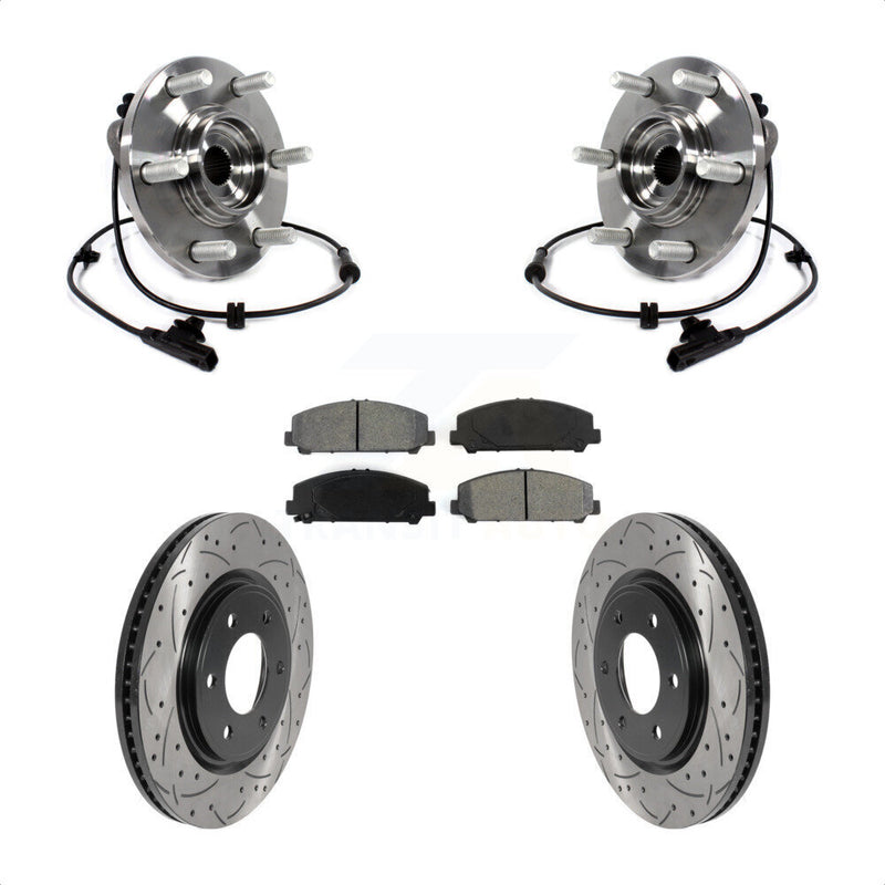 Transit Auto KBB-115922 Wheel Bearing and Hub Assembly for 2011-2024 INFINITI QX80, Nissan Armada, INFINITI QX56 - Front product image