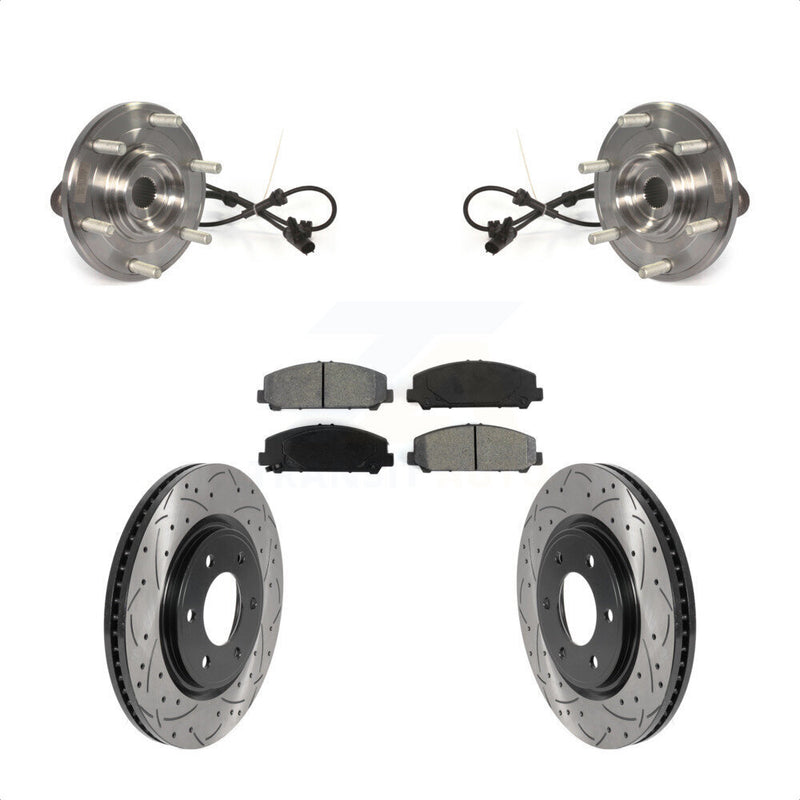 Transit Auto KBB-115923 Wheel Bearing and Hub Assembly for 2012-2015 Nissan Armada, Nissan TITAN - Front product image