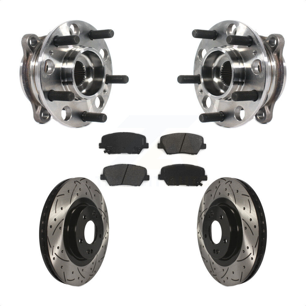 Transit Auto KBB-115927 Wheel Bearing and Hub Assembly for 2016-2020 Hyundai Santa Fe Sport, Kia Sorento - Front product image