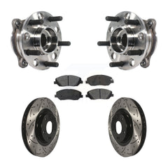 Transit Auto KBB-115928 Wheel Bearing and Hub Assembly for 2017-2019 Hyundai Santa Fe, Hyundai Santa Fe XL - Front product image