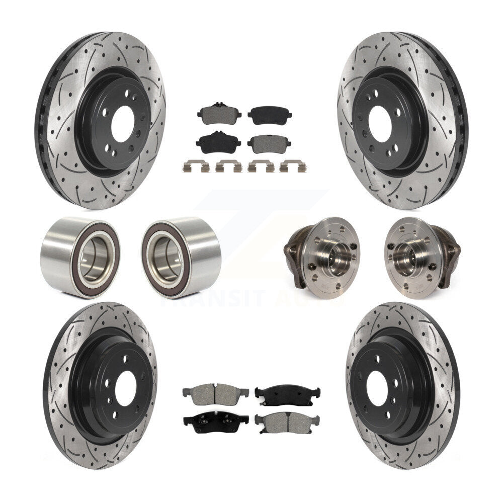 Transit Auto KBB-115932 Wheel Bearing and Hub Assembly for 2012-2018 Mercedes-Benz GLE300d, Mercedes-Benz GLE350, Mercedes-Benz ML250 & more - Front and Rear product image
