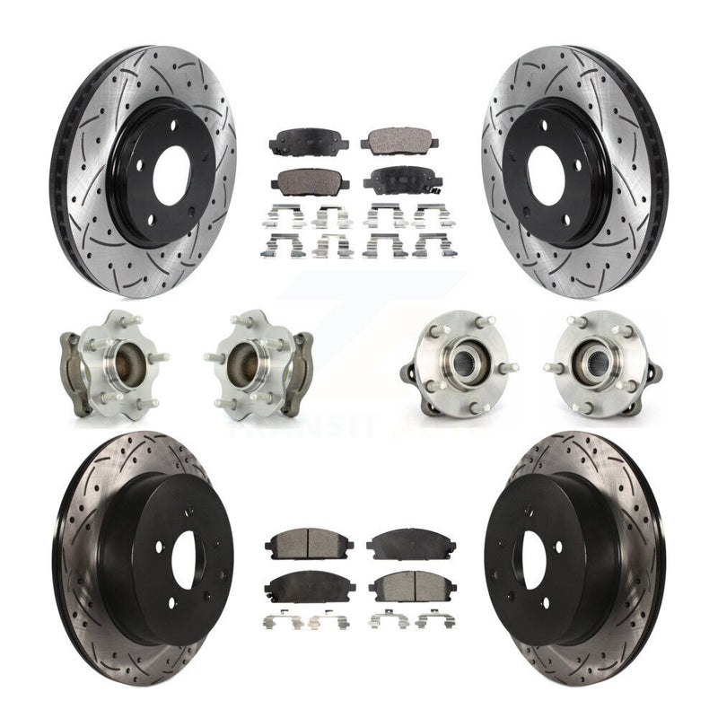 Transit Auto KBB-115935 Wheel Bearing and Hub Assembly for 2004-2009 Nissan Quest - Front and Rear product image