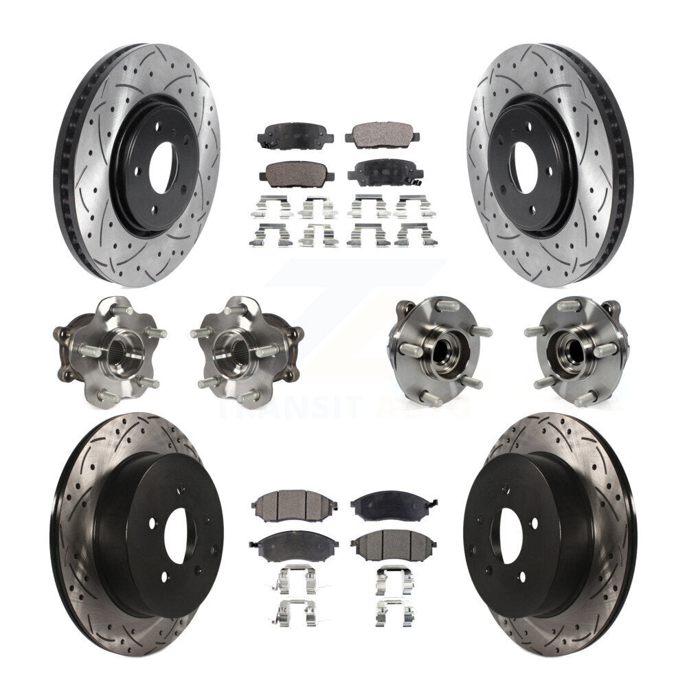 Transit Auto KBB-115941 Wheel Bearing and Hub Assembly for 2009-2013 INFINITI FX37, INFINITI FX35 - Front and Rear product image