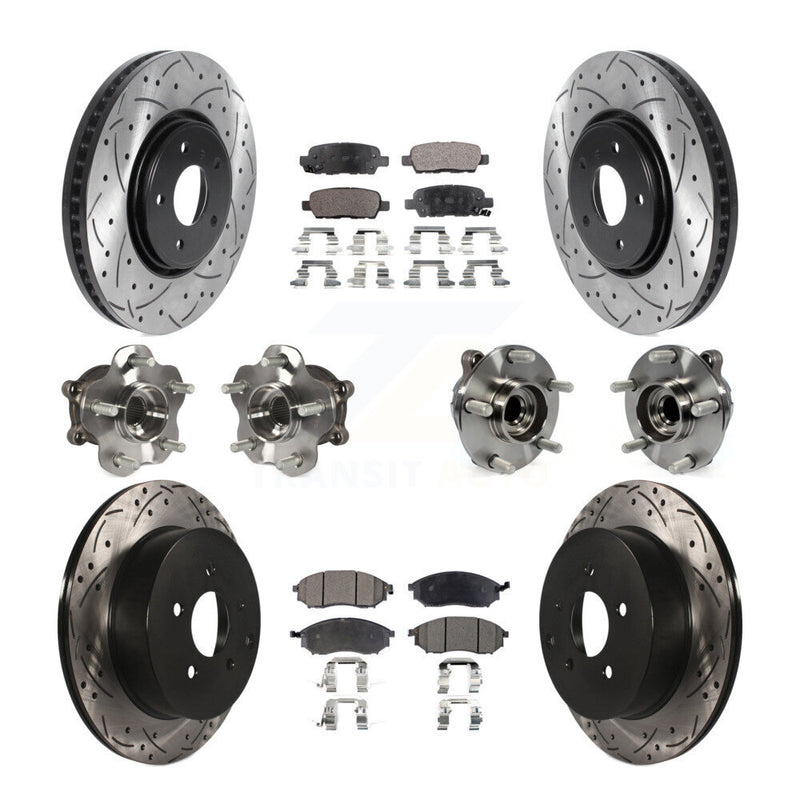 Transit Auto KBB-115941 Wheel Bearing and Hub Assembly for 2009-2013 INFINITI FX37, INFINITI FX35 - Front and Rear product image