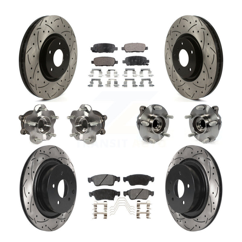 Transit Auto KBB-115942 Wheel Bearing and Hub Assembly for 2007-2015 INFINITI Q60, INFINITI G35 - Front and Rear product image