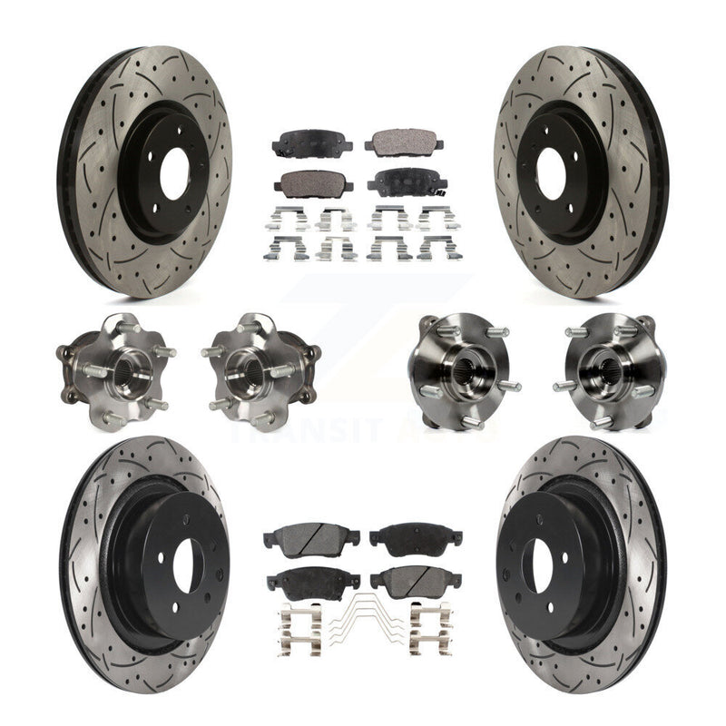 Transit Auto KBB-115944 Wheel Bearing and Hub Assembly for 2007-2015 INFINITI Q60, INFINITI G35 - Front and Rear product image