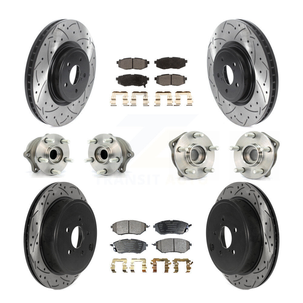 Transit Auto KBB-115951 Wheel Bearing and Hub Assembly for 2010-2014 Subaru Legacy, Subaru Outback - Front and Rear product image