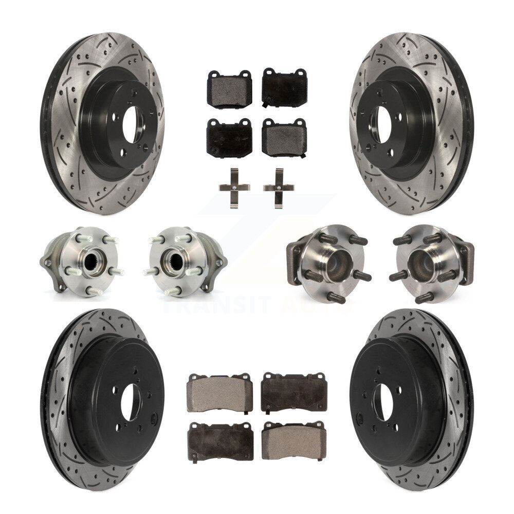 Transit Auto KBB-115953 Wheel Bearing and Hub Assembly for 2019 Toyota 86 - Front and Rear product image